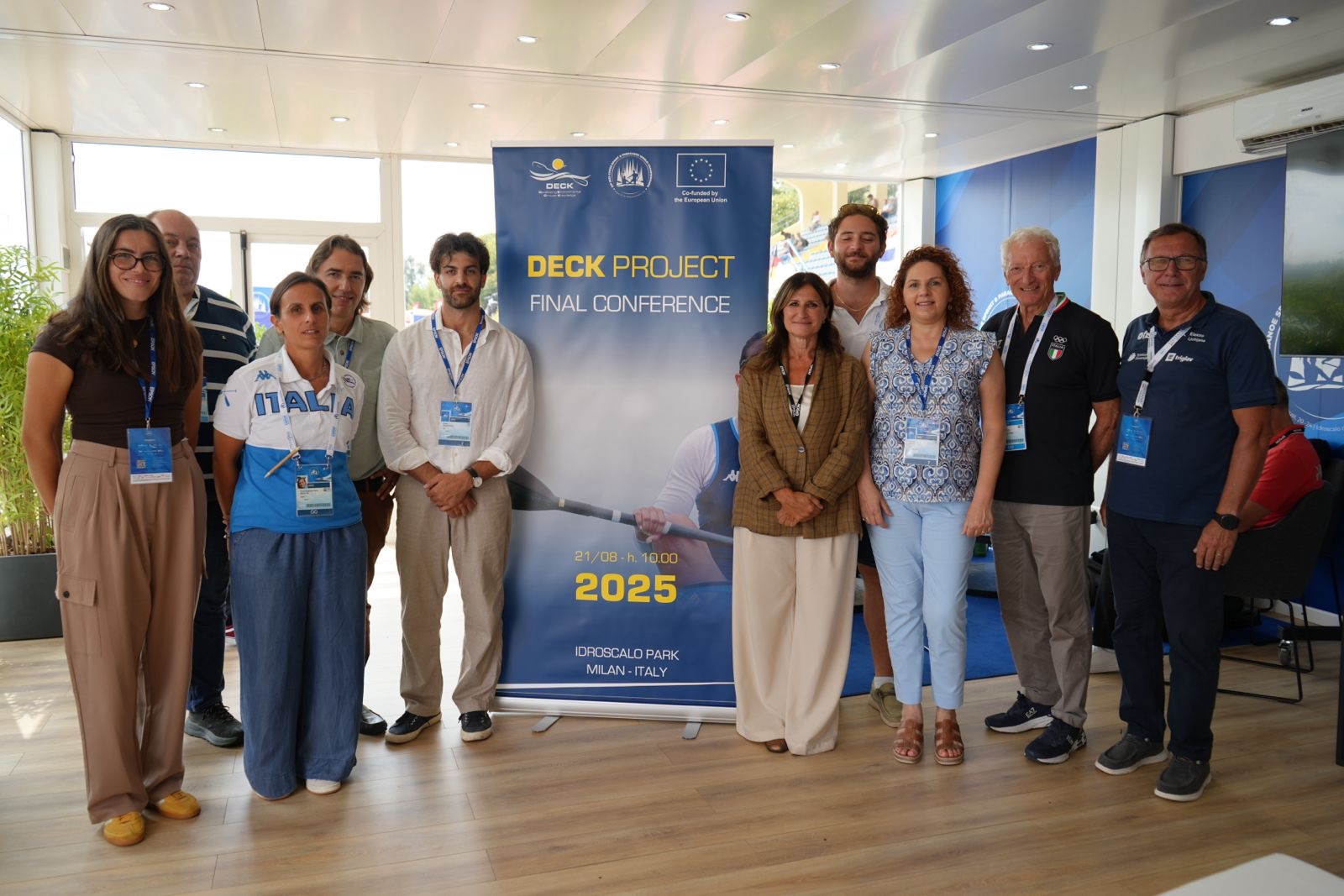 DECK Project Concludes with Final Conference at the Idroscalo in Milan