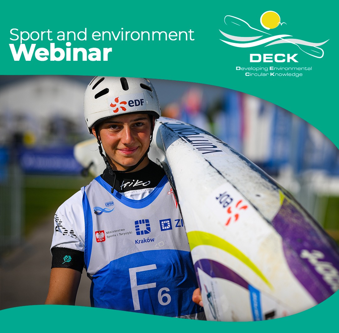 DECK Project Webinar Cycle nears completion: sharing knowledge for sustainable sports